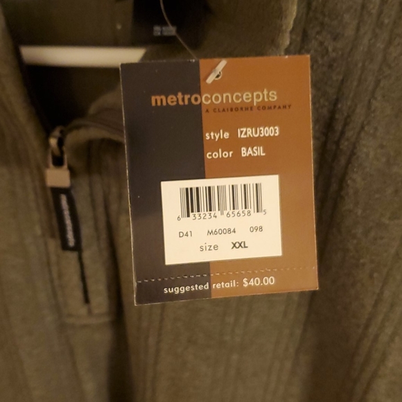 NWT Metro Concepts Pullover XXL - Picture 4 of 6